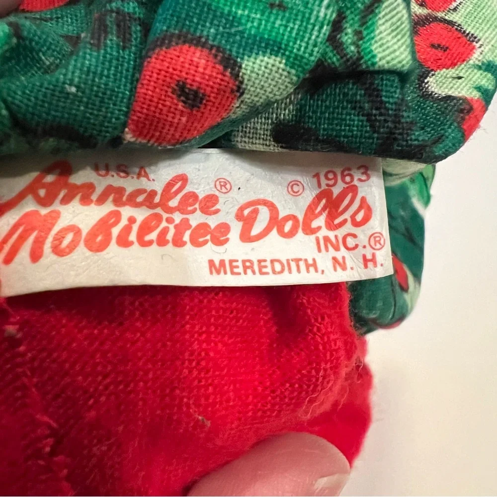 Vintage Annalee Christmas Couple Elf and Granny